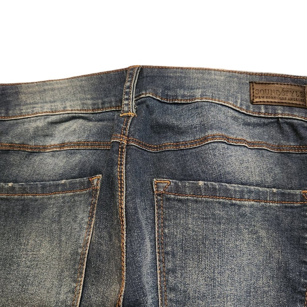 Sound/Style Jamie Crop Slim And Sleek Cropped Jeans Size 6 - Picture 9 of 9